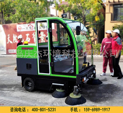 为什么物业选择驾驶式扫地车青岛扫地车